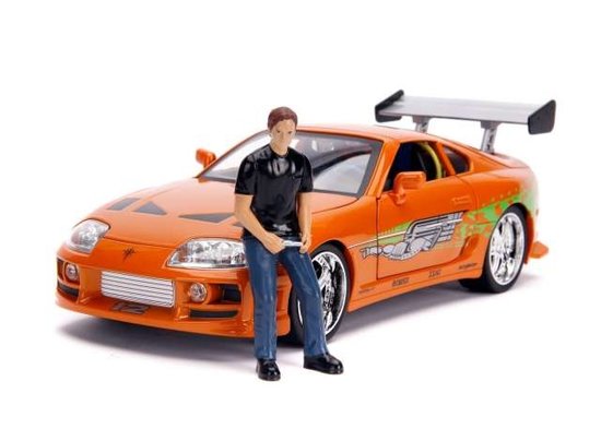 TOYOTA SUPRA MKIV 1995 - PAUL WALKER - BRIAN O'CONNER  - FAST & FURIOUS 1 2001 - with LED